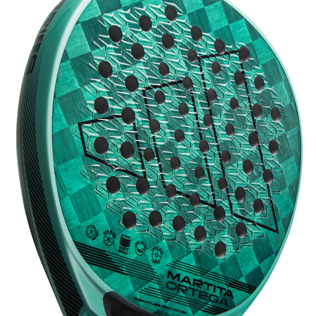 Adidas Cross IT Pro Padel Racket - Limited Edition - Left Face Detail