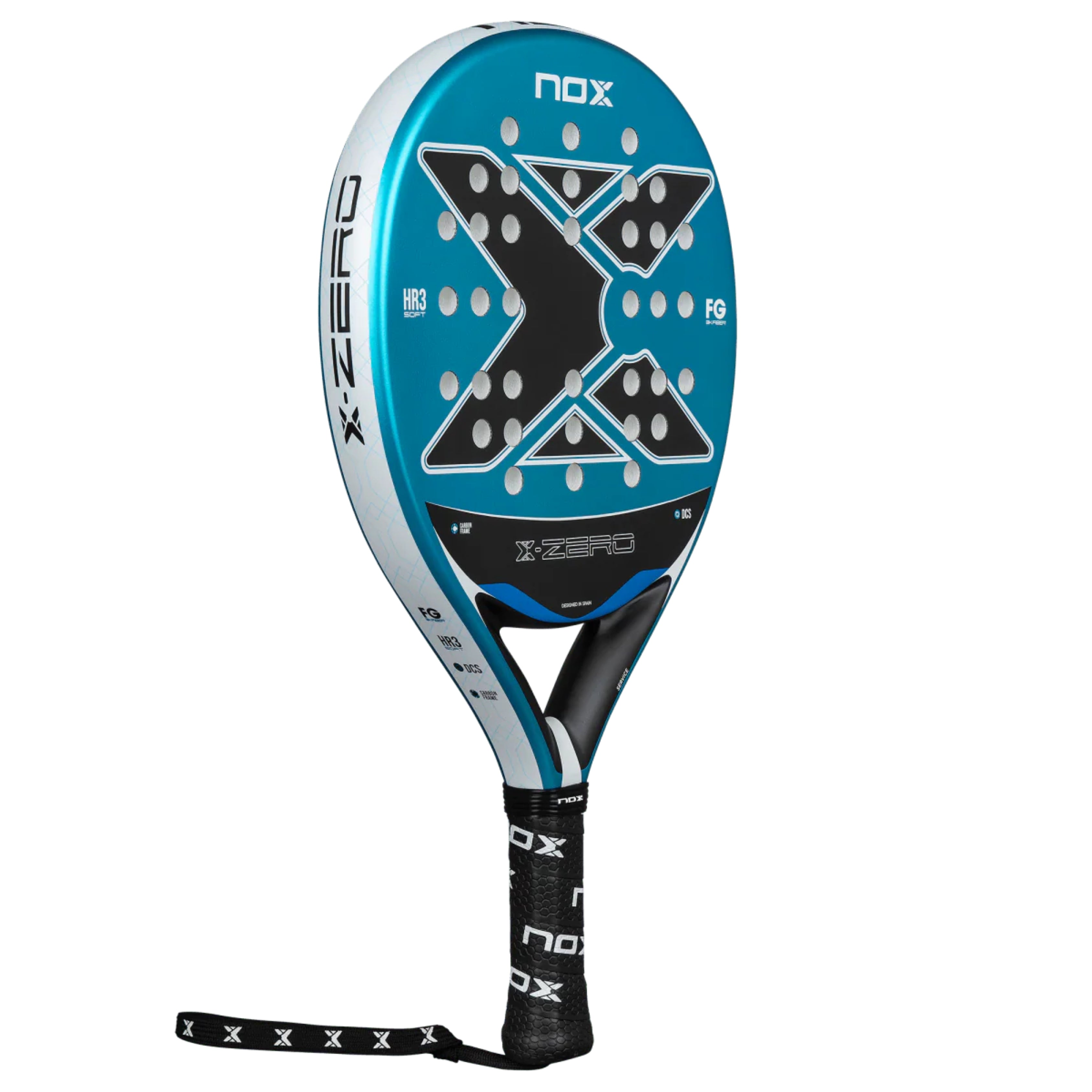 NOX X-Zero Blue 2026 Padel Racket | PadelZone