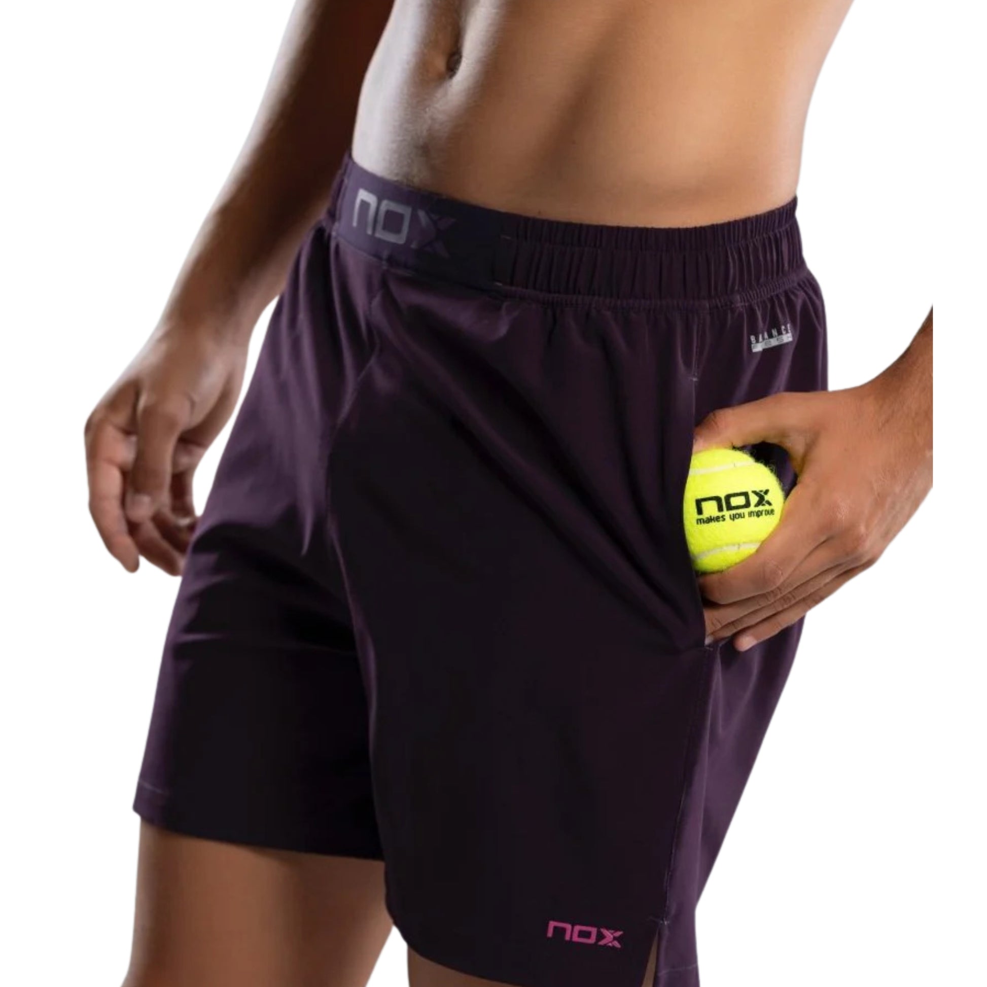 NOX Men's Pro Deep Purple Shorts - Pocket