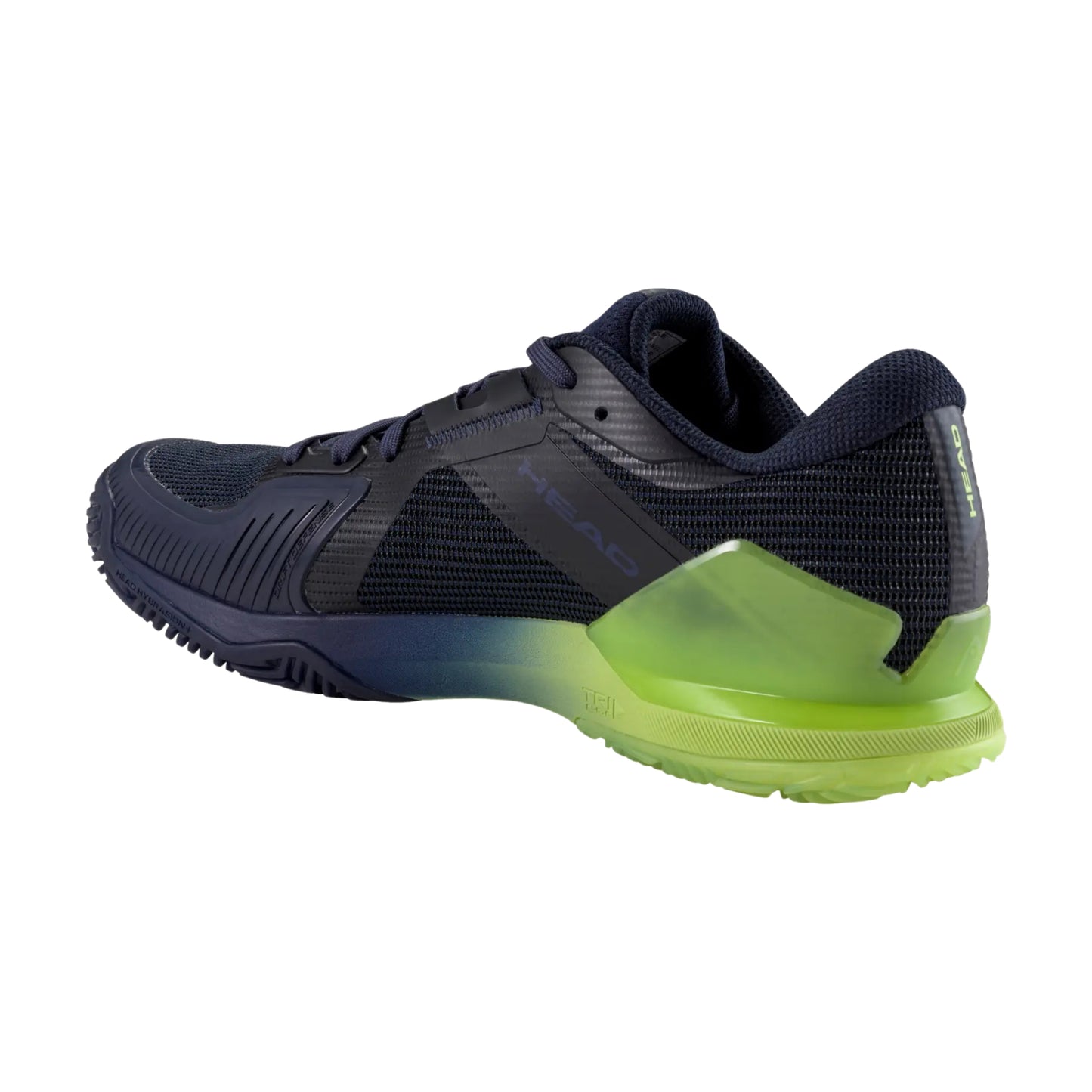 Head Sprint Pro 4.0 Padel Shoe - Navy/Lime - Inside