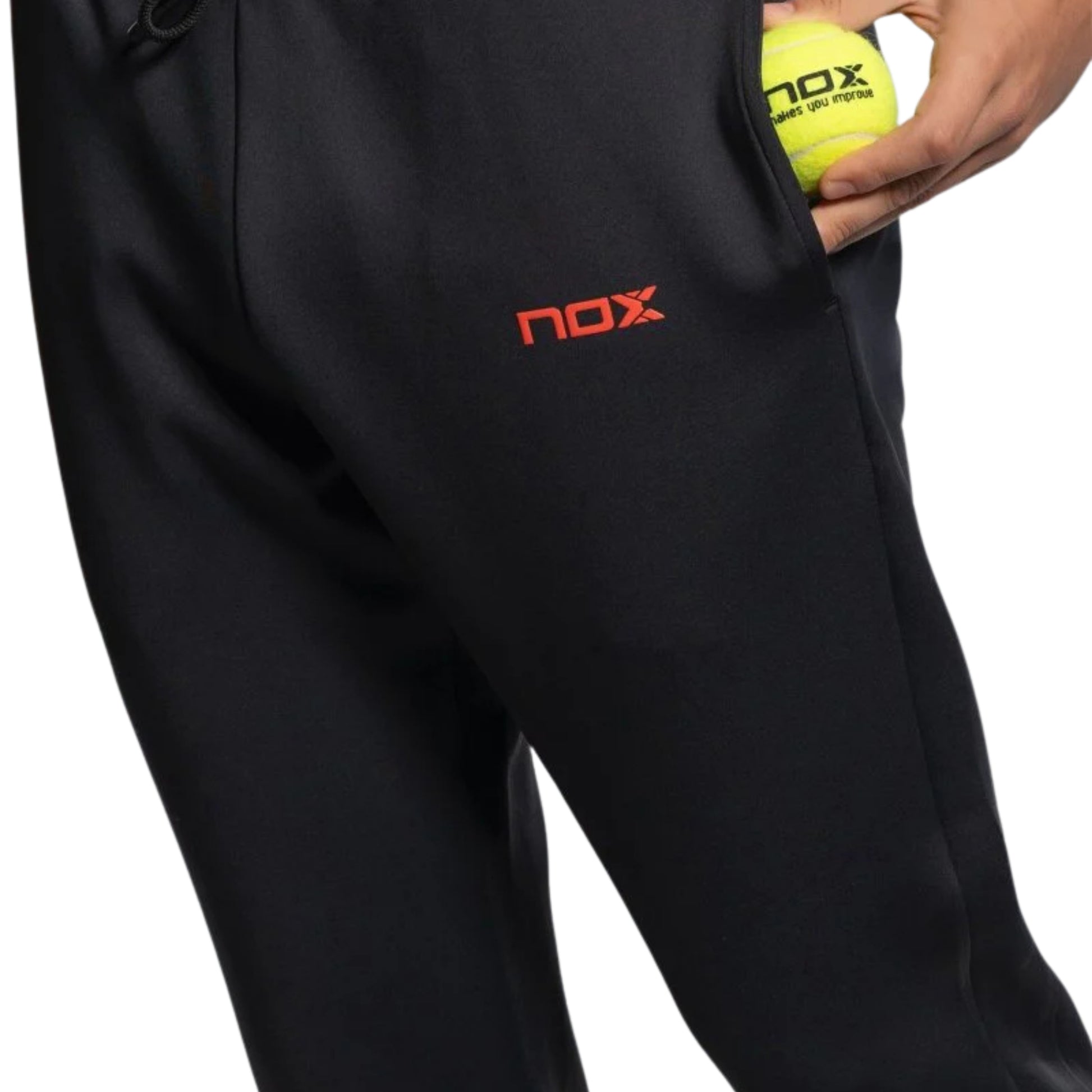 NOX Men's Long Pants - Black - Zoom