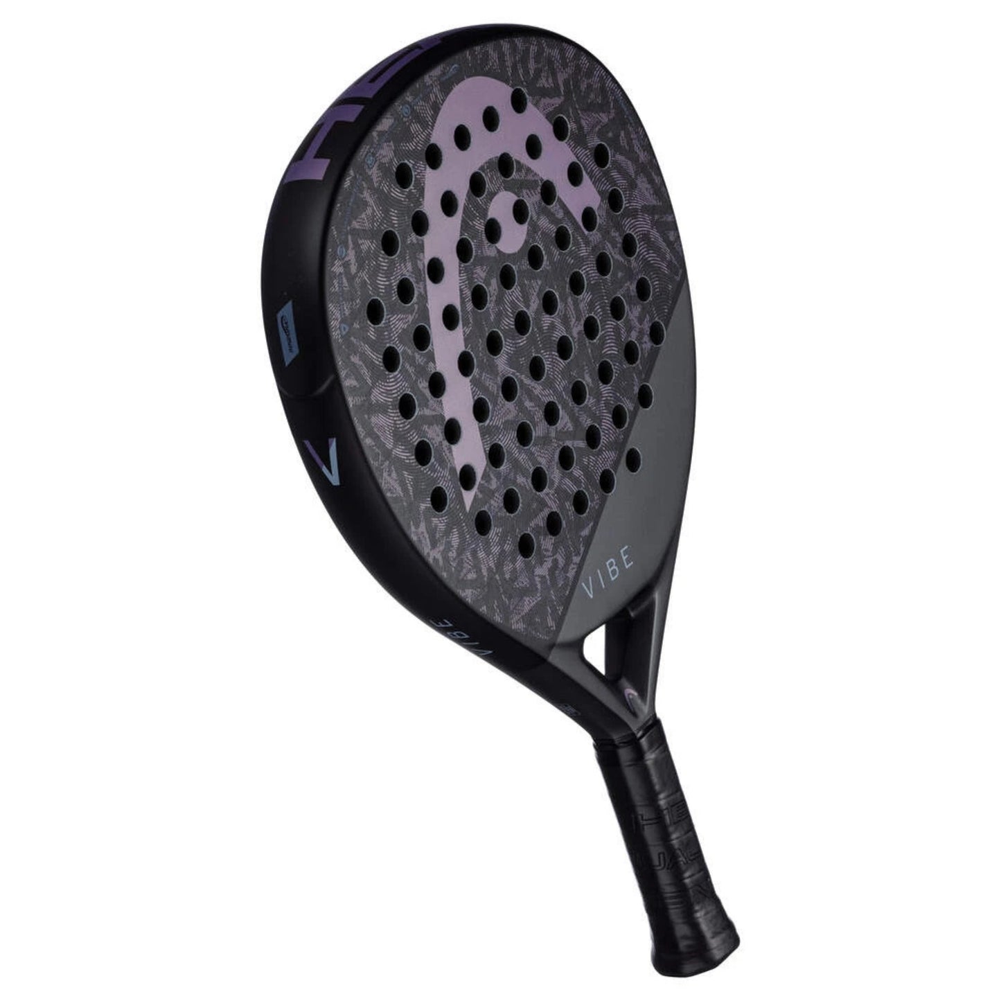 Head Vibe Padel Racket - Black/Purple - Left