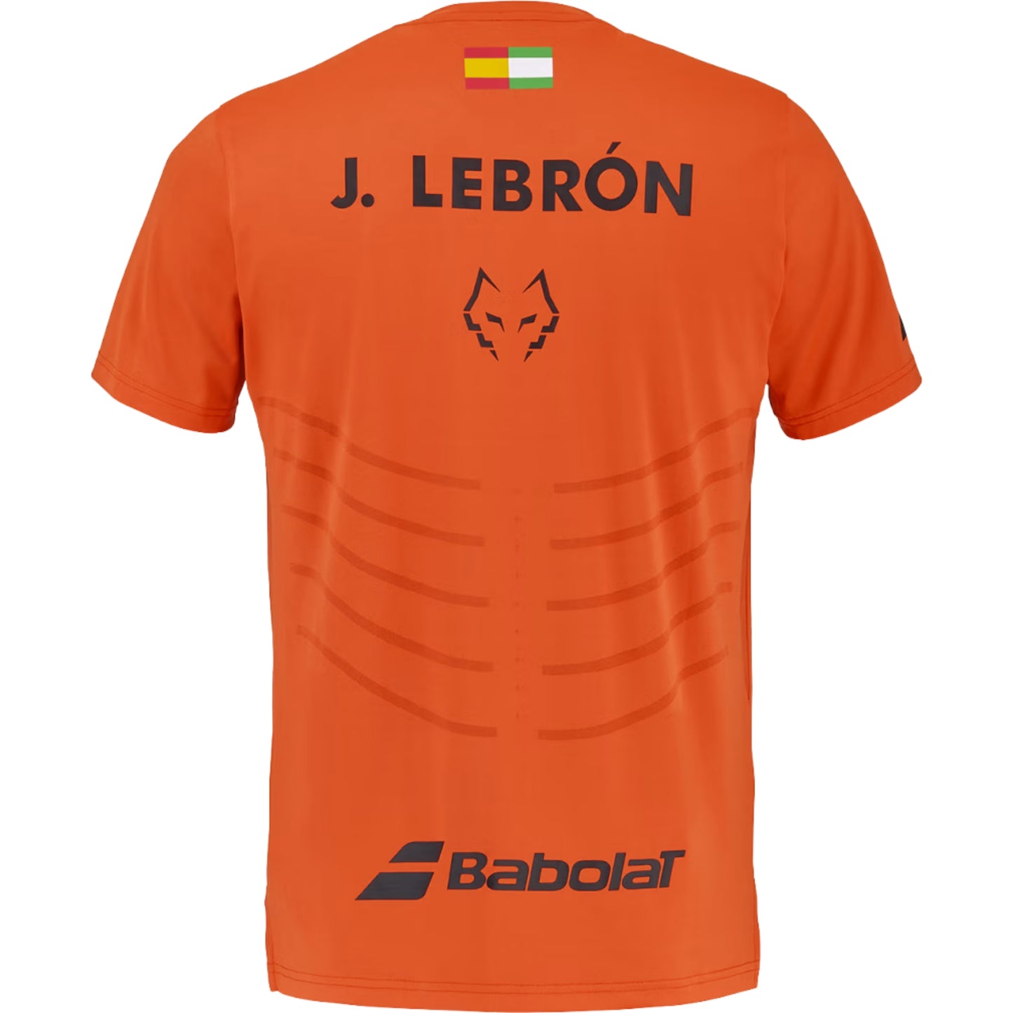 Babolat Lebron Crew Neck Tee Replica - Red/Orange