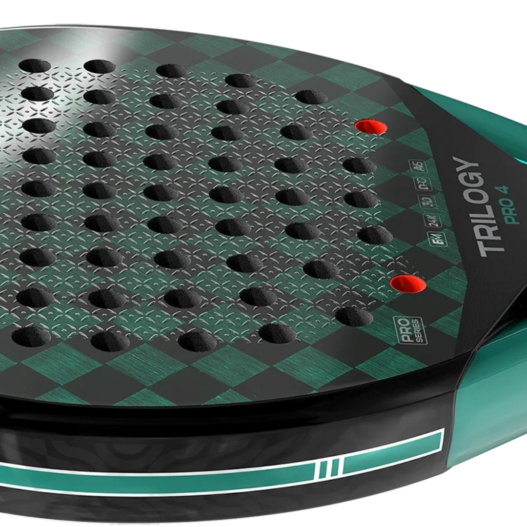 Siux Trilogy Control Pro 4 Padel Racket - Side Face