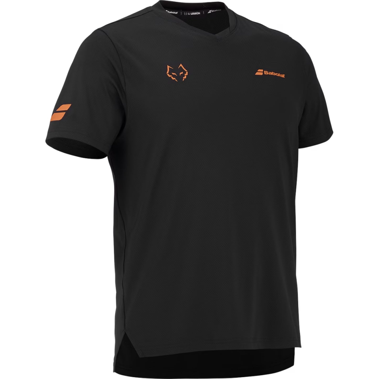 Babolat Crew Neck Tee Lebron - Black - logo