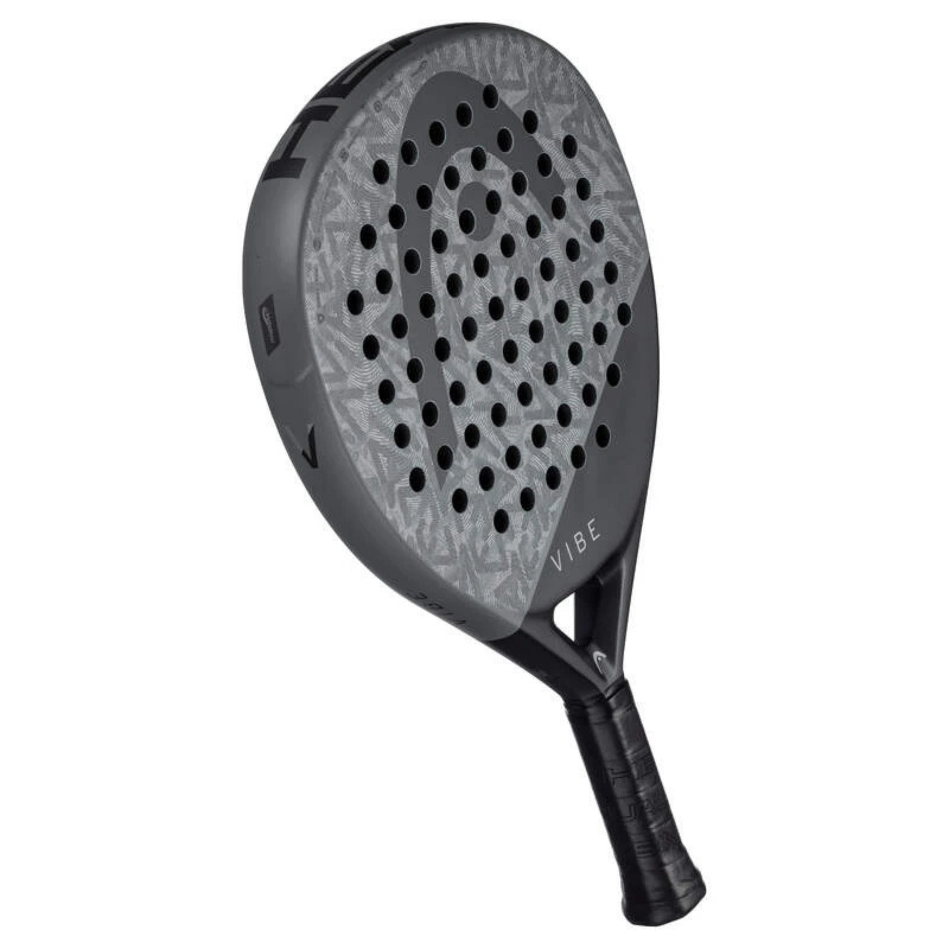 Head Vibe Padel Racket - Grey/Black - Left