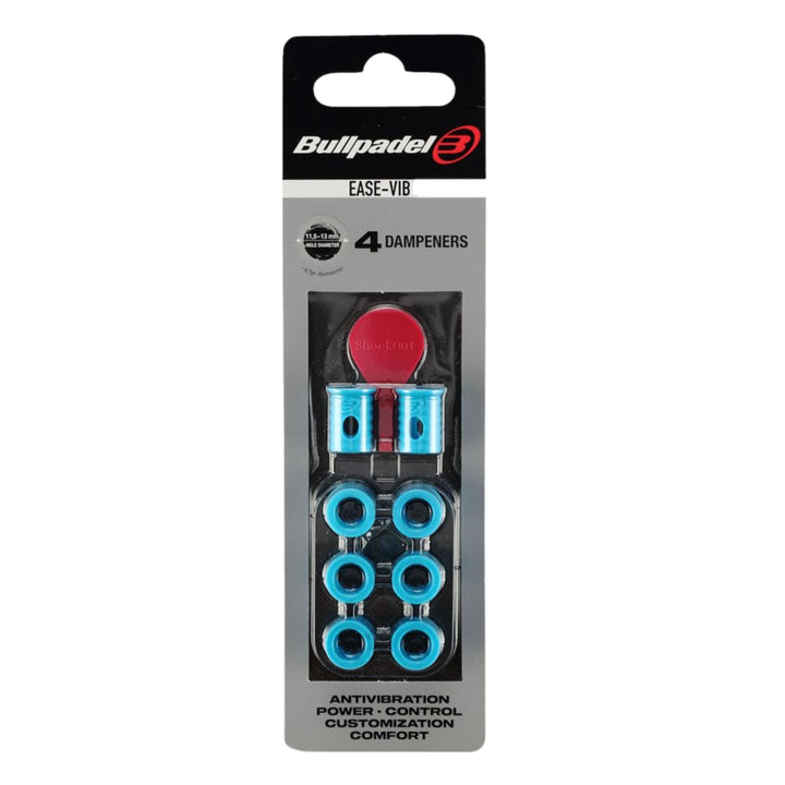 Bullpadel Easy Vibes Dampeners — Blue