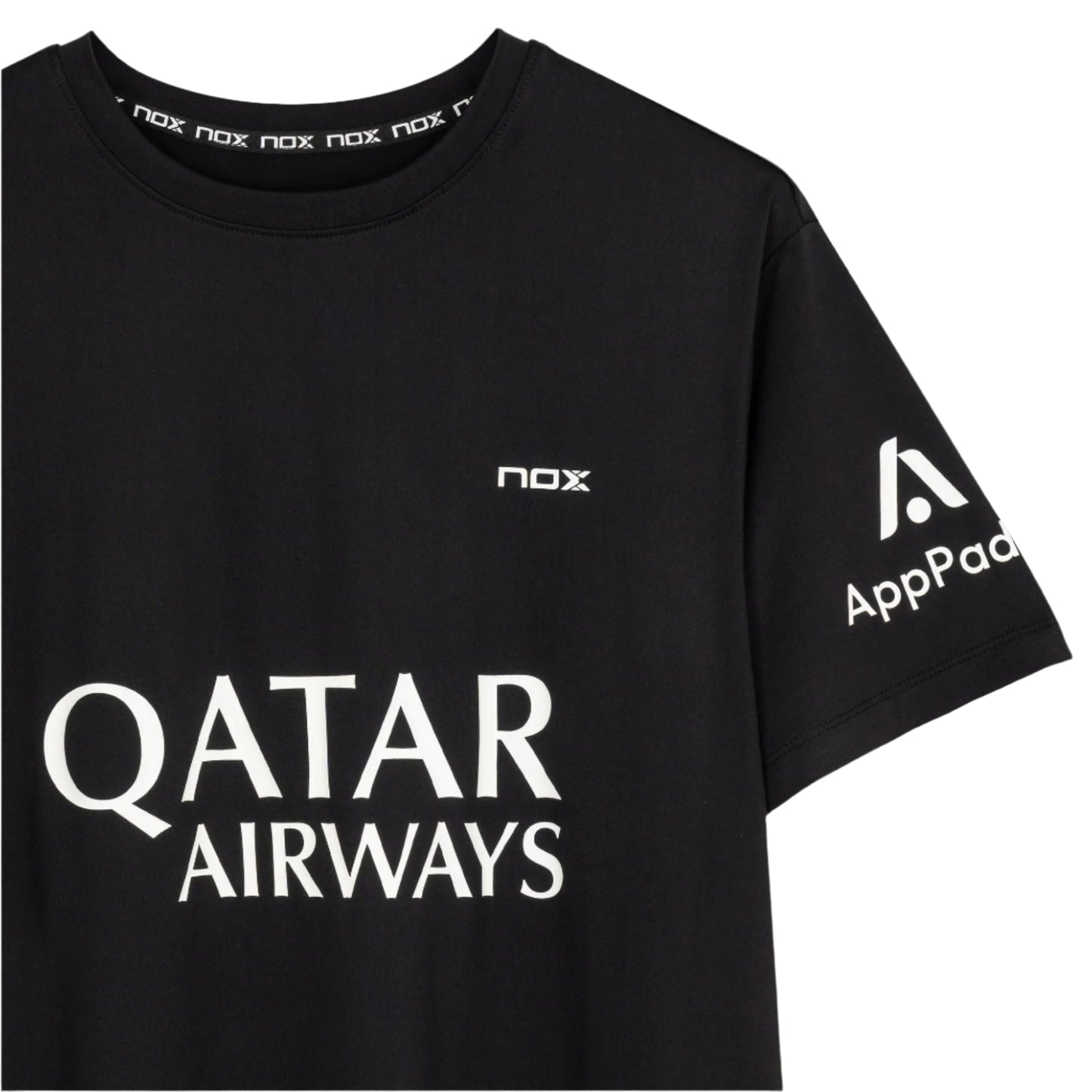 NOX AT10 Official T-Shirt - Black - Logo