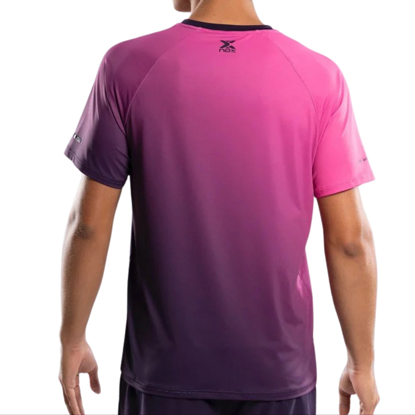 Nox Men's Pro Blackberry/Rose T-Shirt - Back