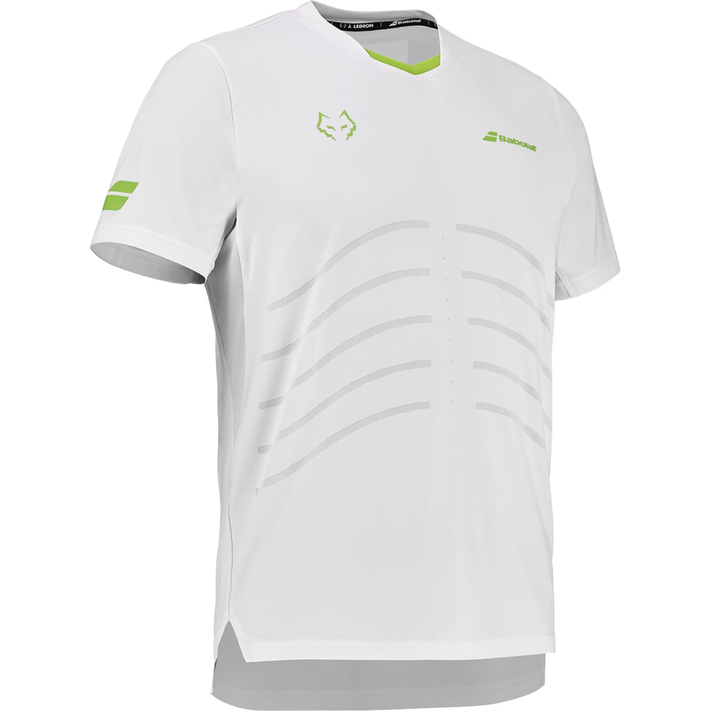 Babolat Crew Neck Tee Lebron Replica - White - Right