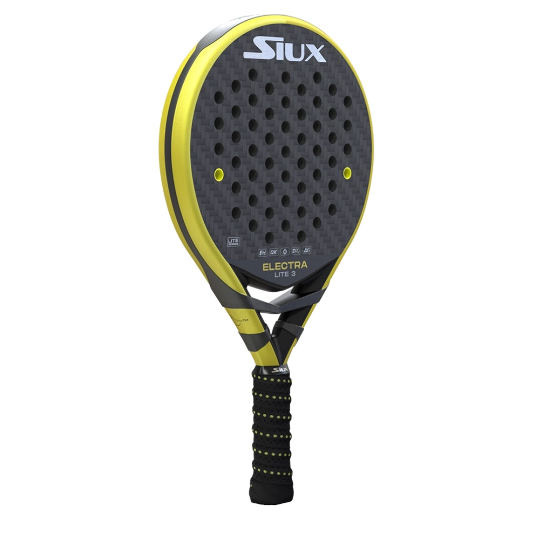 Siux Electra ST3 Lite Padel Racket - Left 