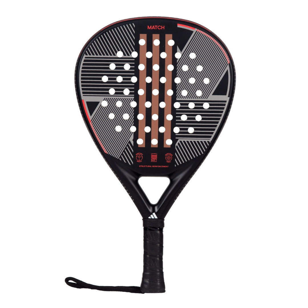 Adidas Match 3.3 Padel Racket - Red Cover