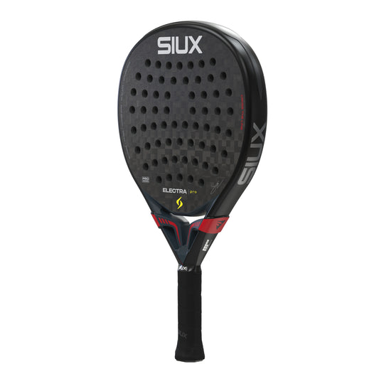 Siux Electra Pro 2026 Padel Racket - Shadow Red - Back