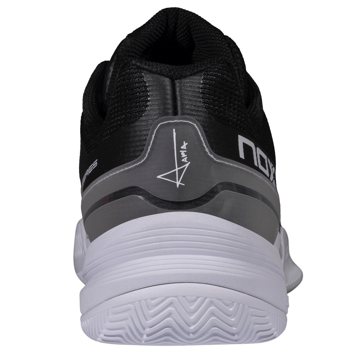 NOX AT10 Pro Black/White Padel Shoes - Outsole