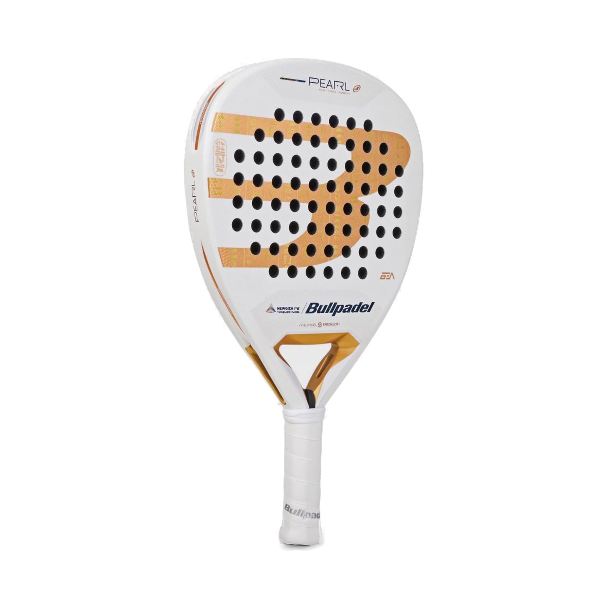 Bullpadel Pearl Newgiza P2 Padel Racket - Back Angle