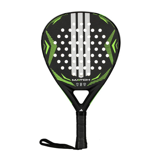 Adidas Match Black/Lime 2026 Padel Racket - Front