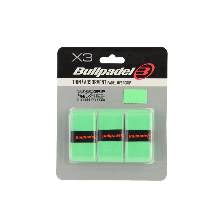Bullpadel Overgrips - 3 Pack — Green