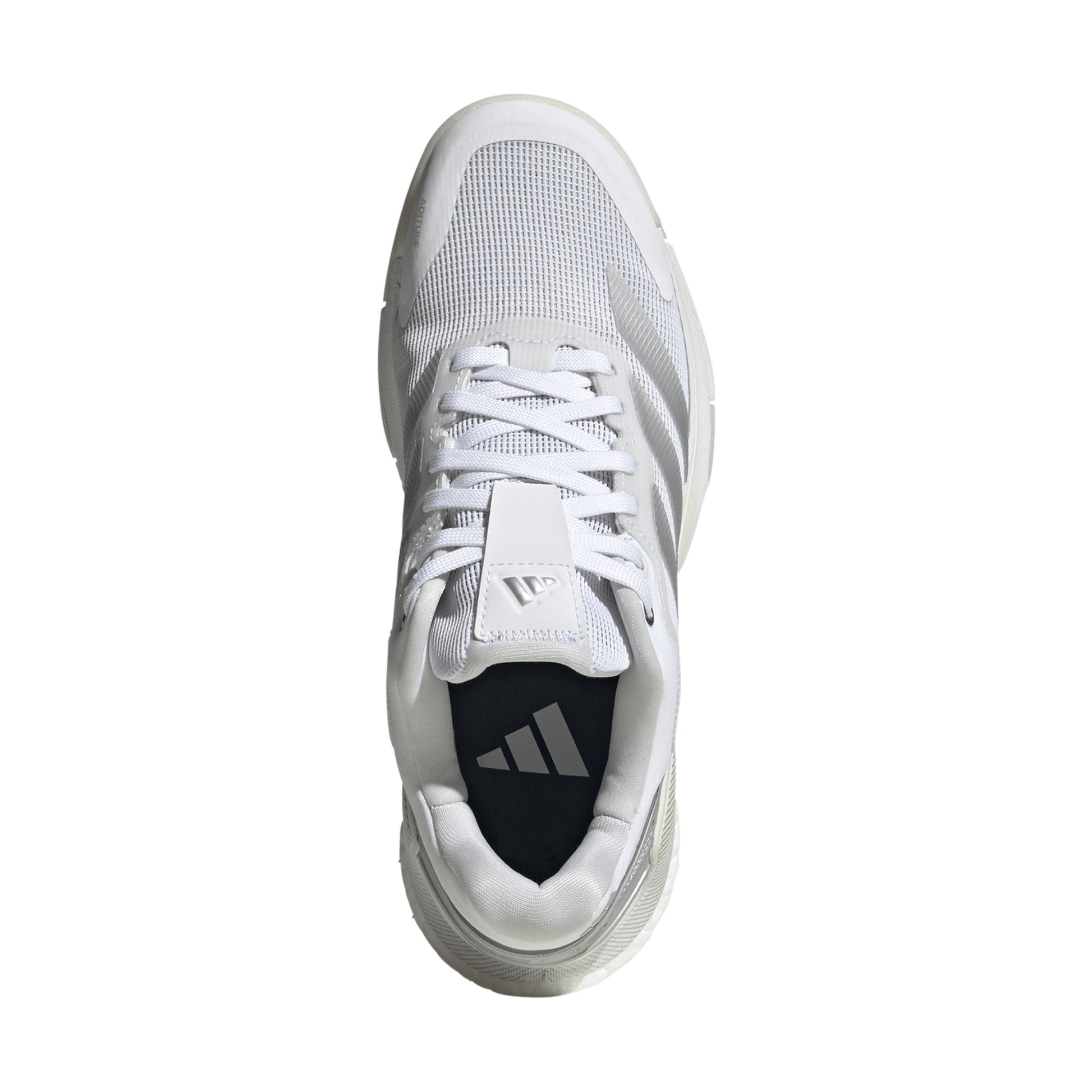 Adidas CrazyQuick Boost Padel Shoes Women - White/Silver - Top