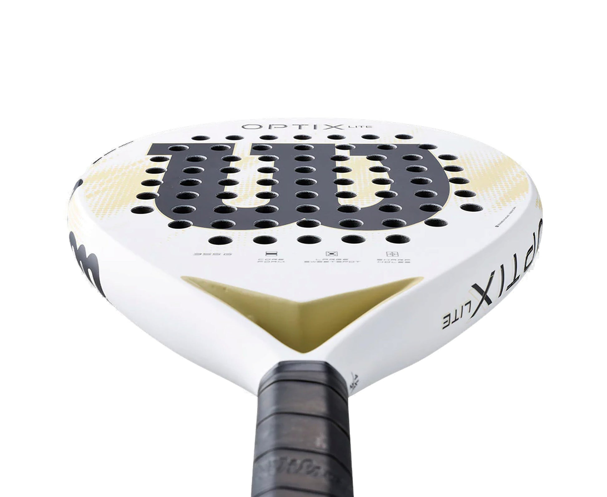 Wilson Optix V2 Padel Racket - White - Top