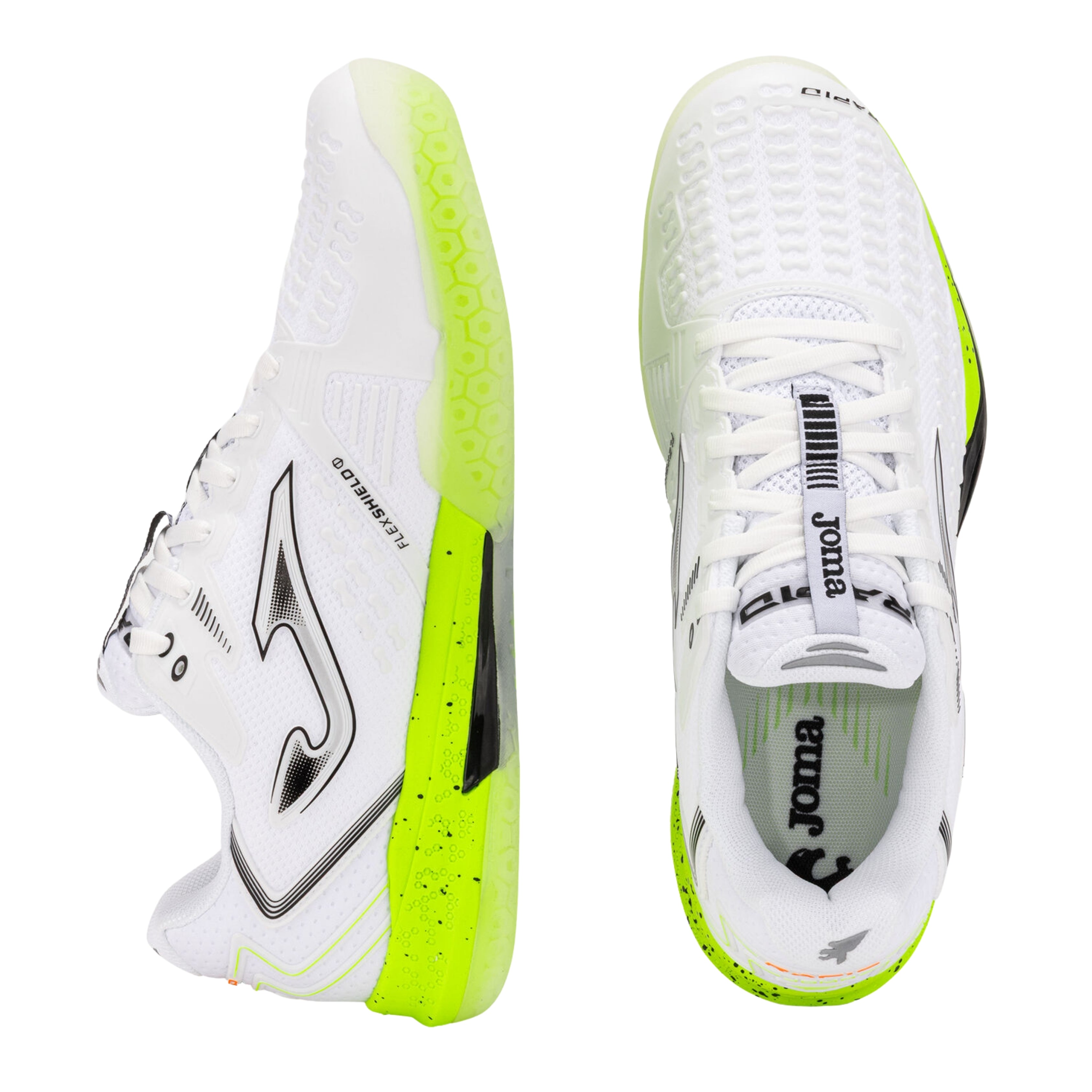 Joma RAPID Men 2502 All Court Shoes - White | PadelZone