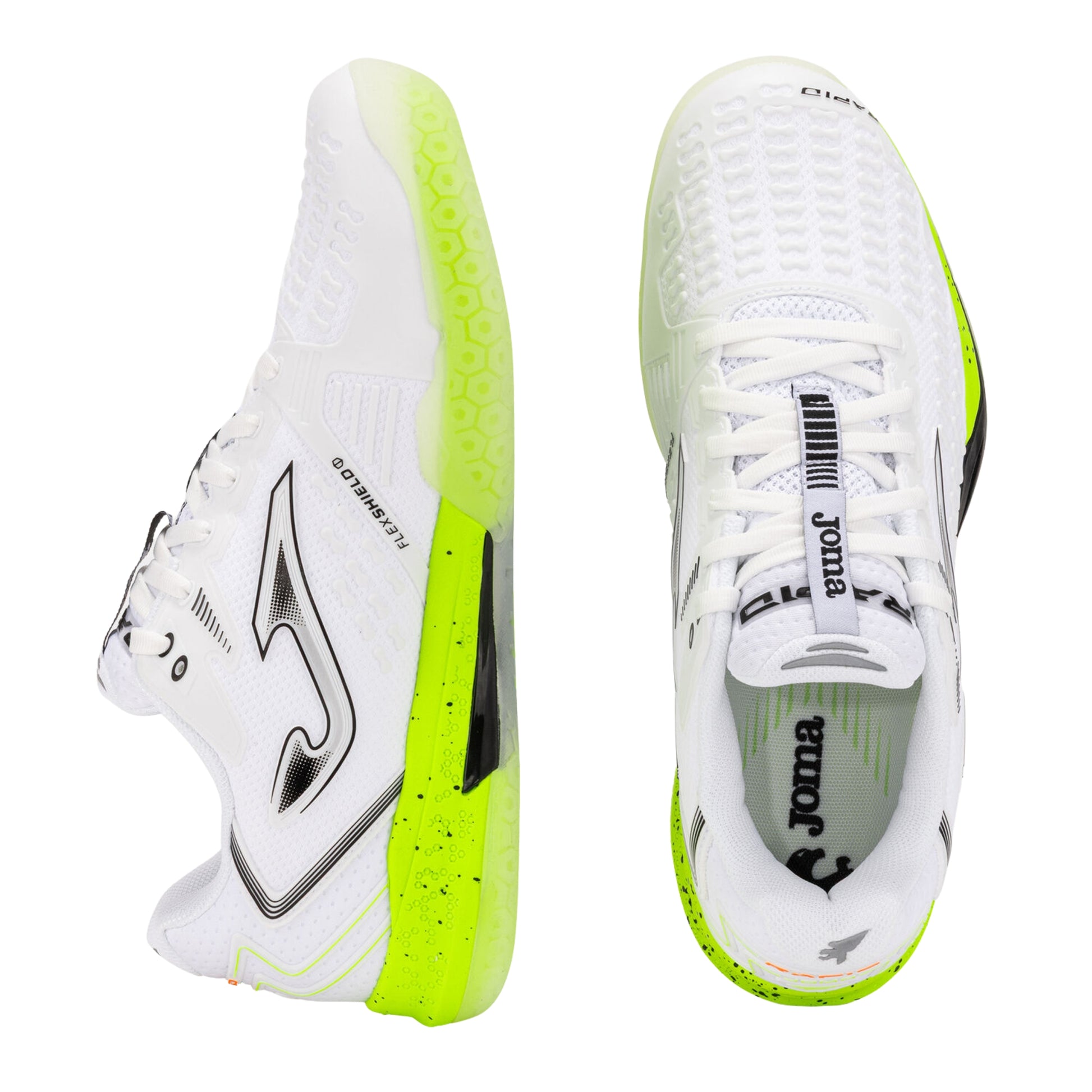 Joma RAPID Men 2502 All Court Shoes - White - Side