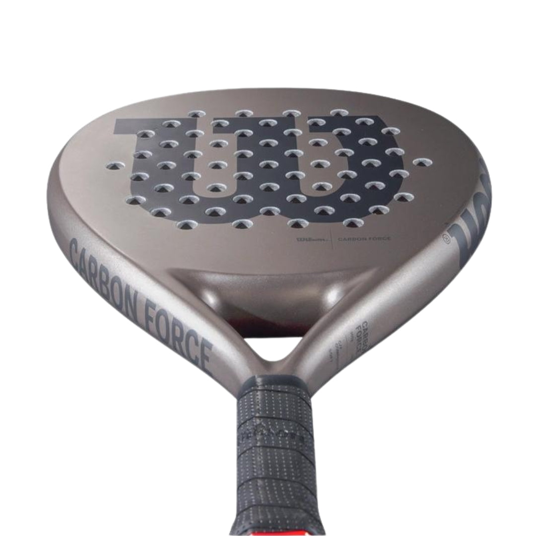 Wilson Carbon Force V2 Padel Racket - Face & Handle