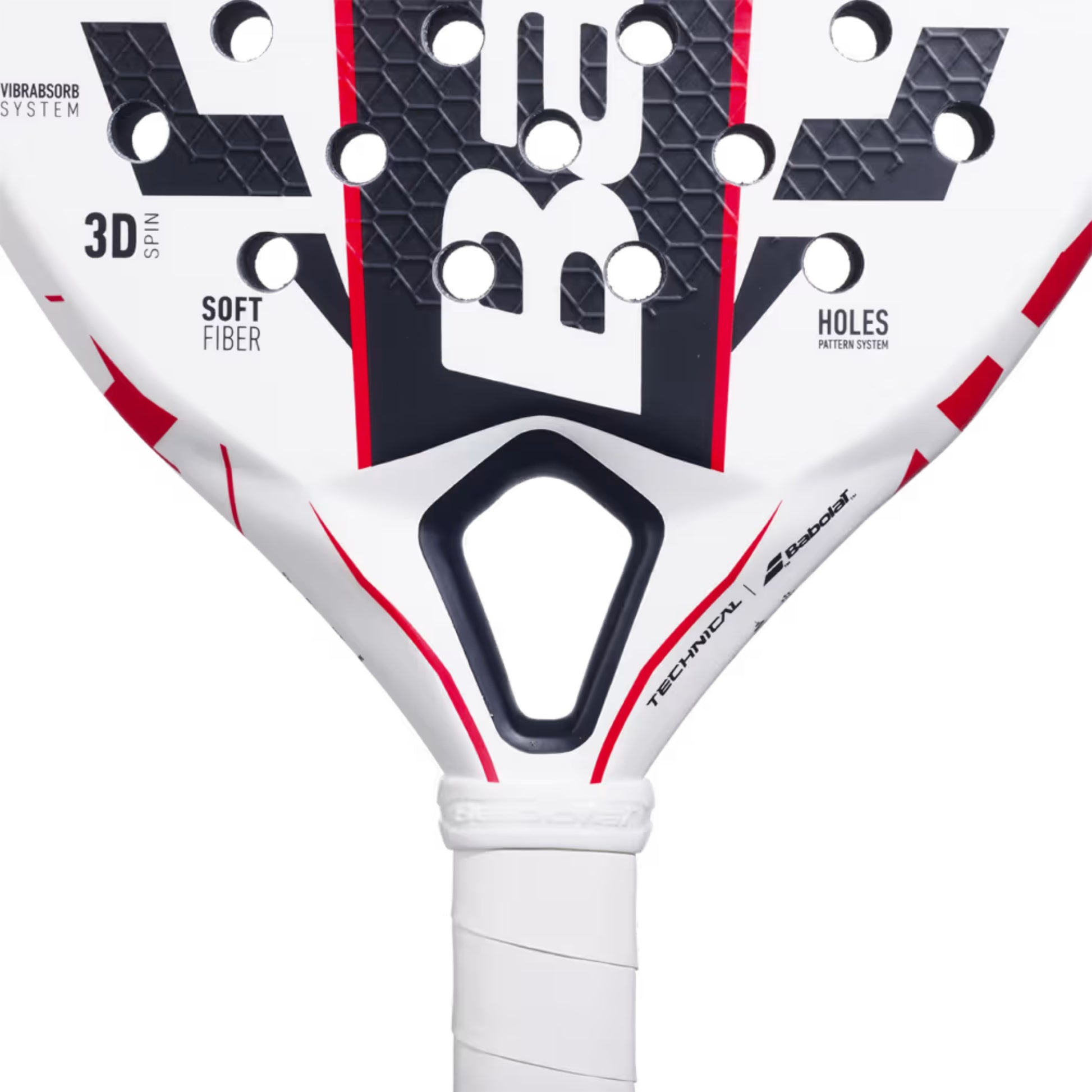 Babolat Technical Vertuo Juan Lebron 2.5 Padel Racket - Heart