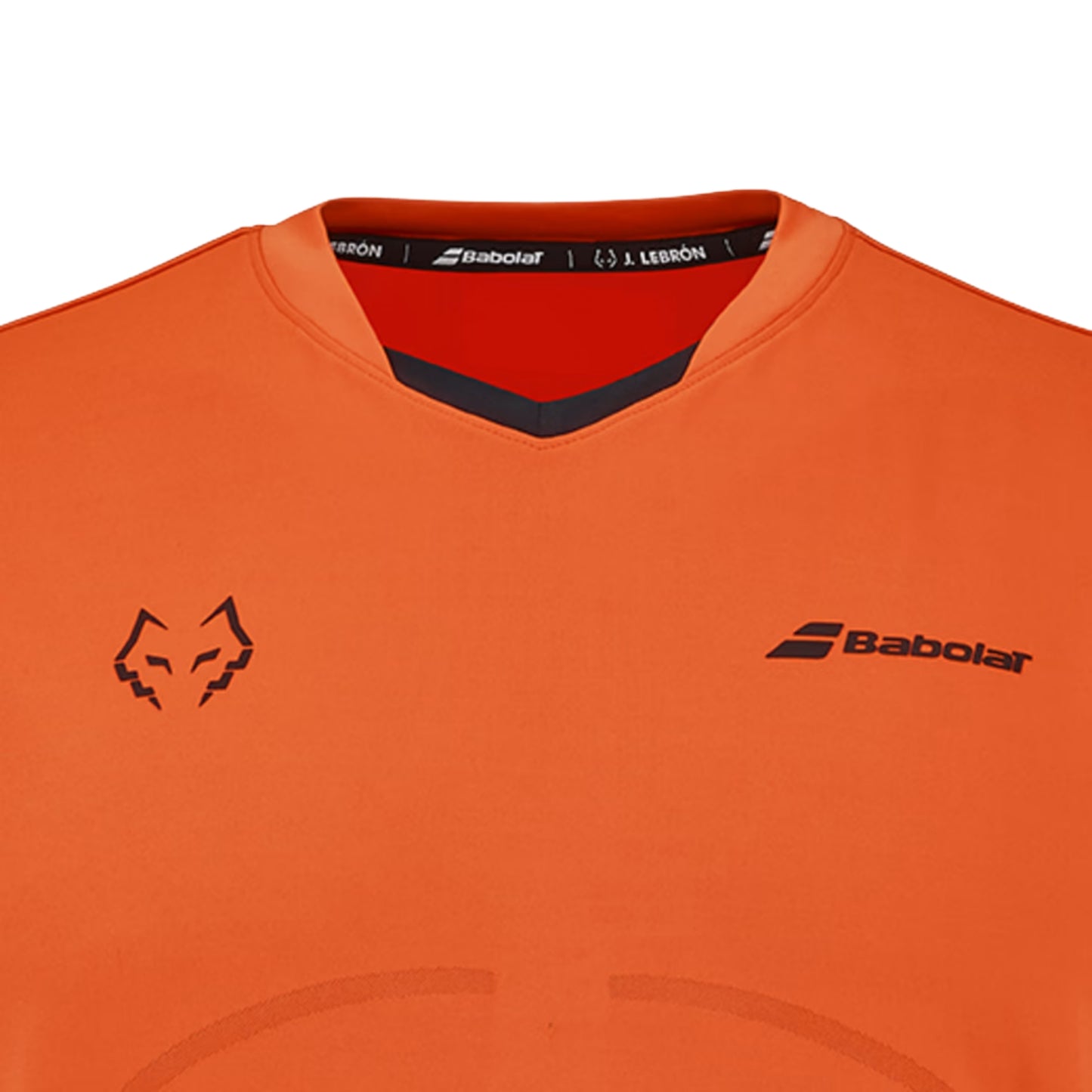 Babolat Lebron Crew Neck Tee Replica - Red/Orange