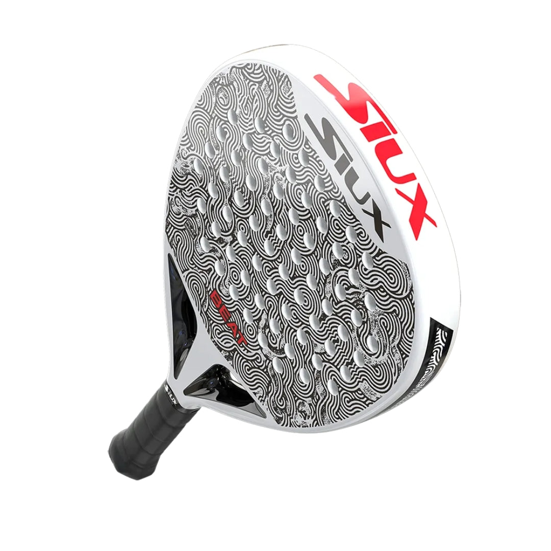 Siux Beat Hybrid Padel Racket - White - Right