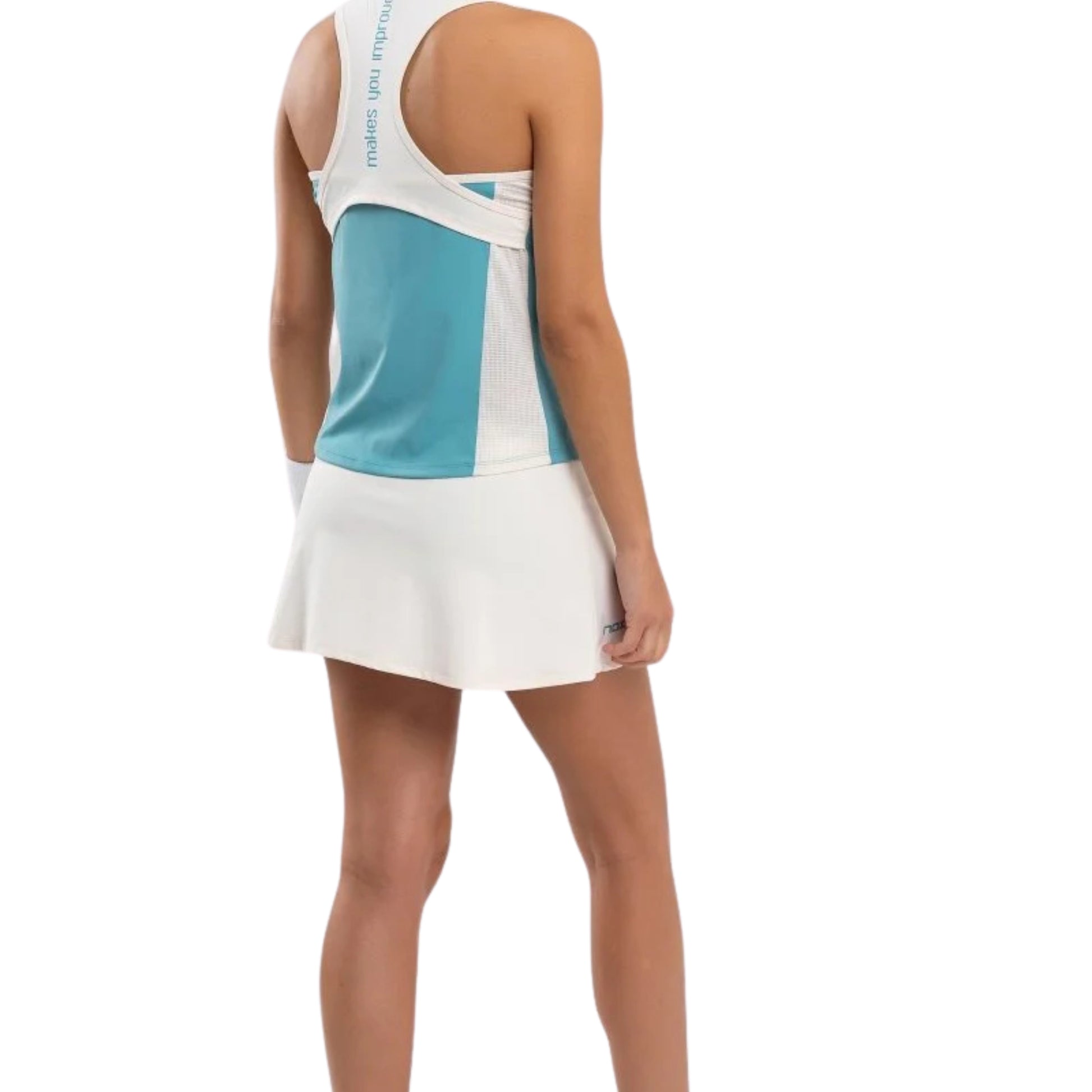 NOX Women's PRO Turquoise Tank Top - Full Back