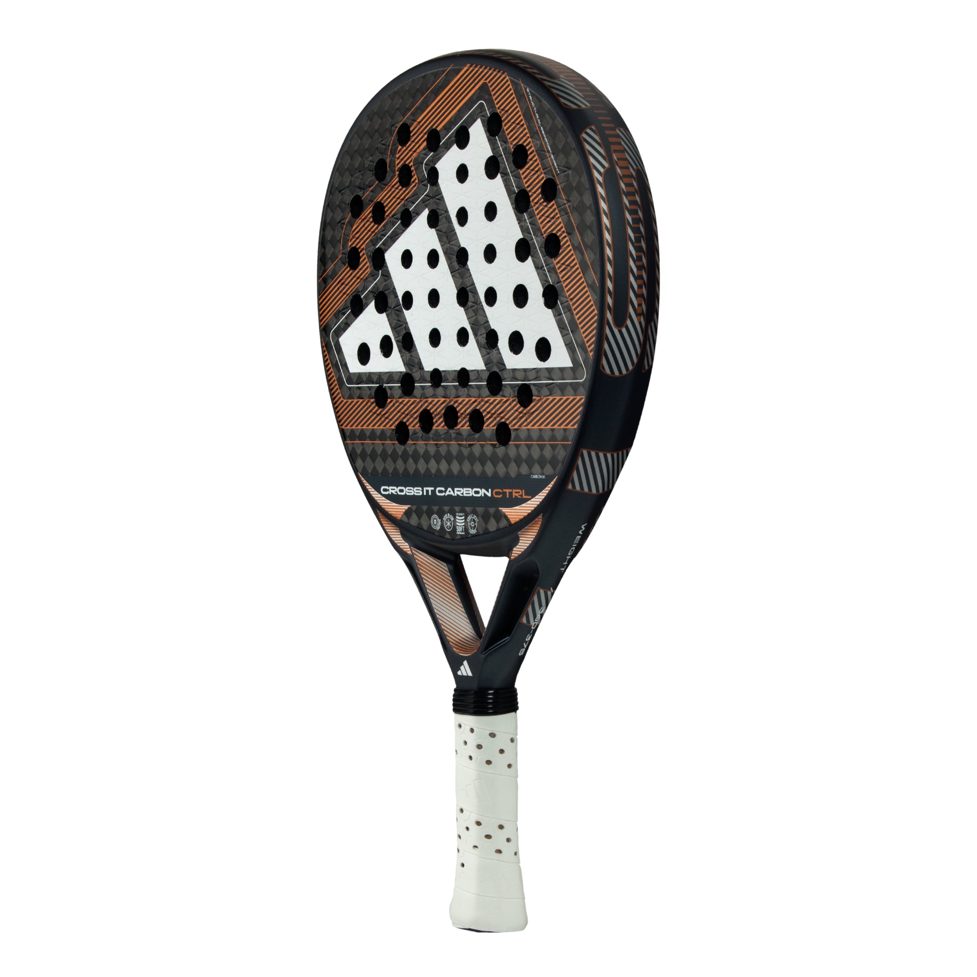 Adidas Cross It Carbon CTRL 2026 Padel Racket - Left