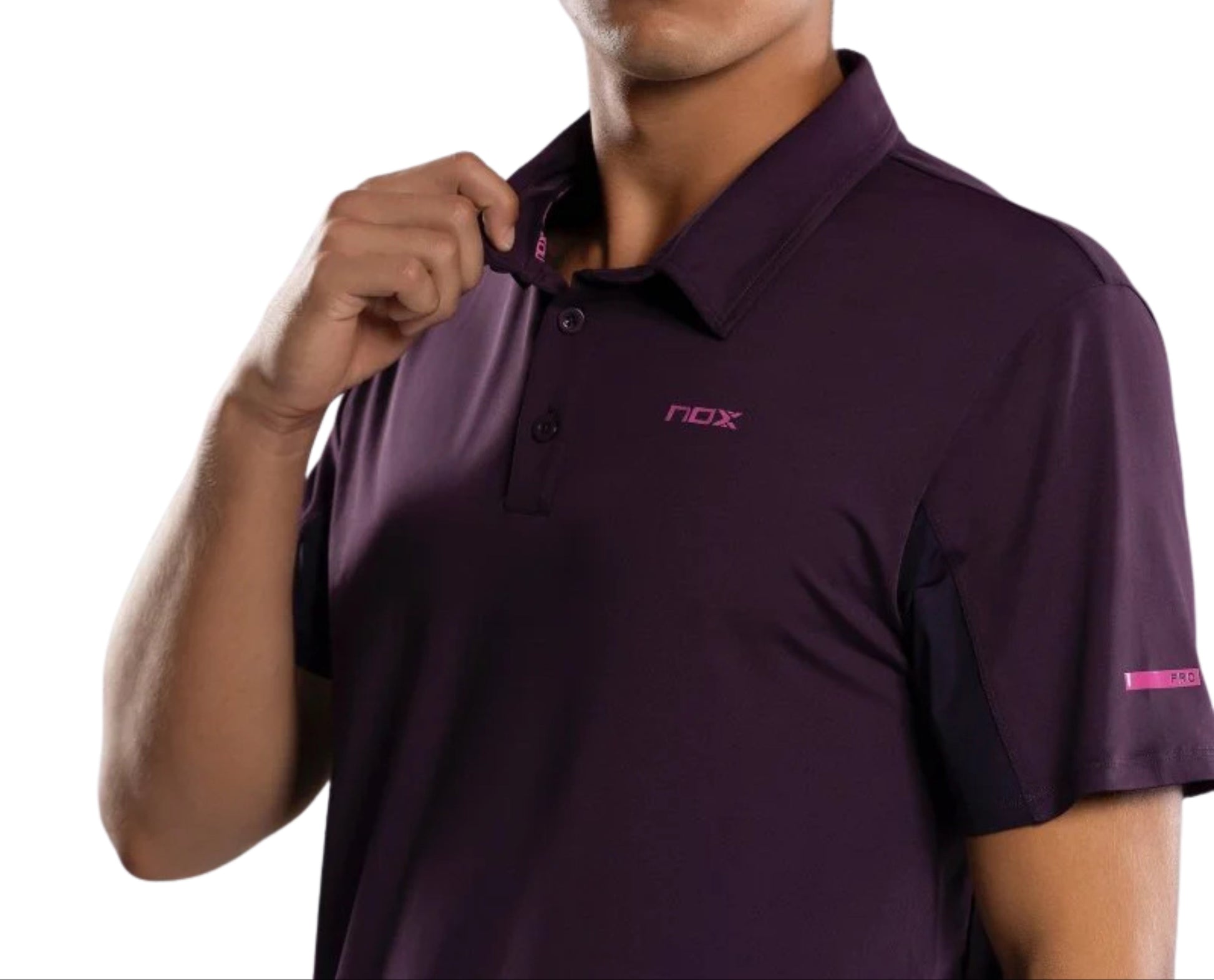 Nox Men's Pro Deep Purple Polo T-Shirt - Color