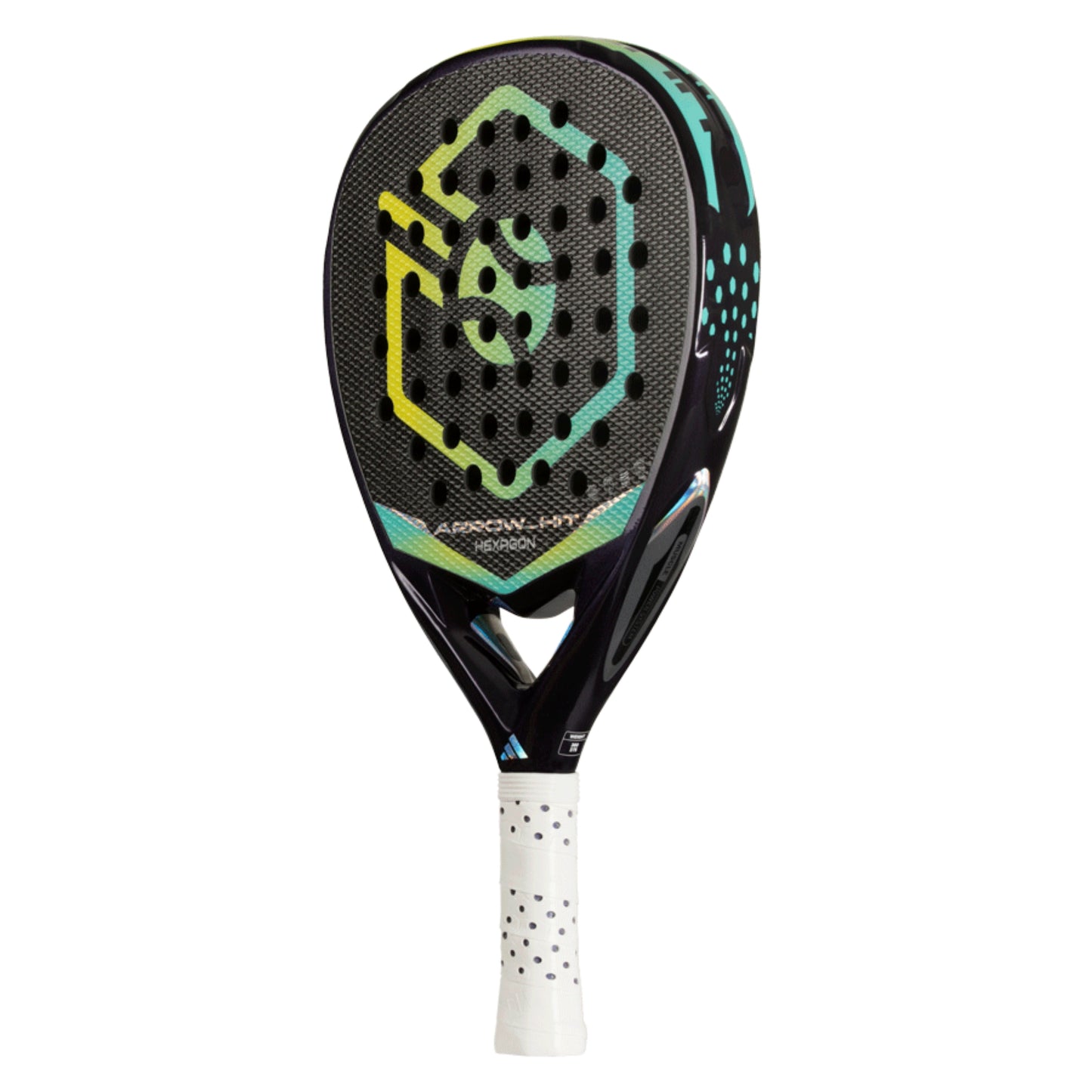Adidas Arrow HIT Carbon Hexagon Cup Padel Racket - Left
