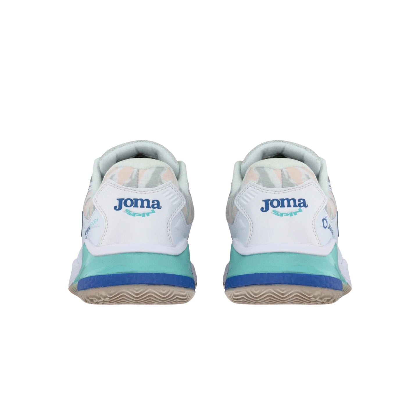 Joma SPIN Lady 2532 Padel Shoe - White - Back