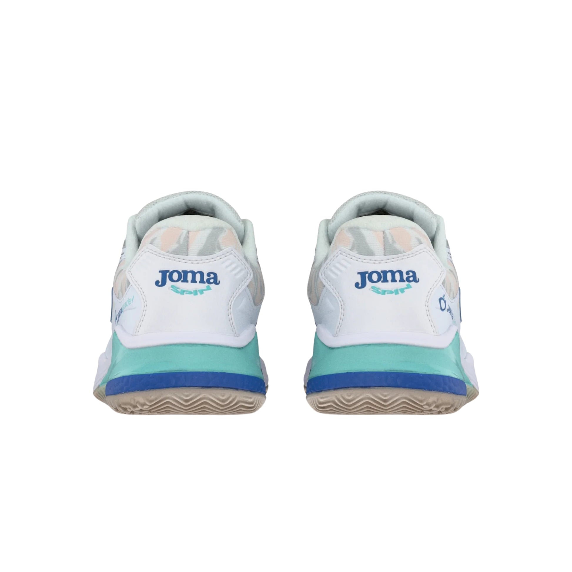 Joma SPIN Lady 2532 Padel Shoe - White - Back