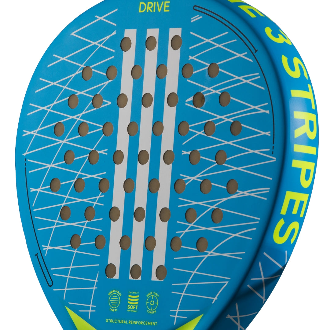 Adidas Drive 3.3 Padel Racket - Blue Face