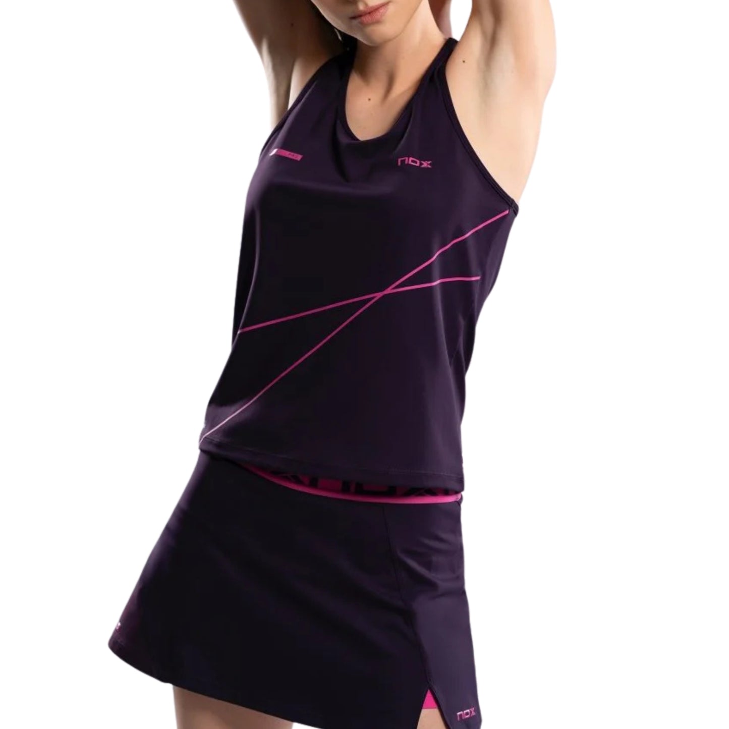 NOX Women's Pro Blackberry Tank Top - side