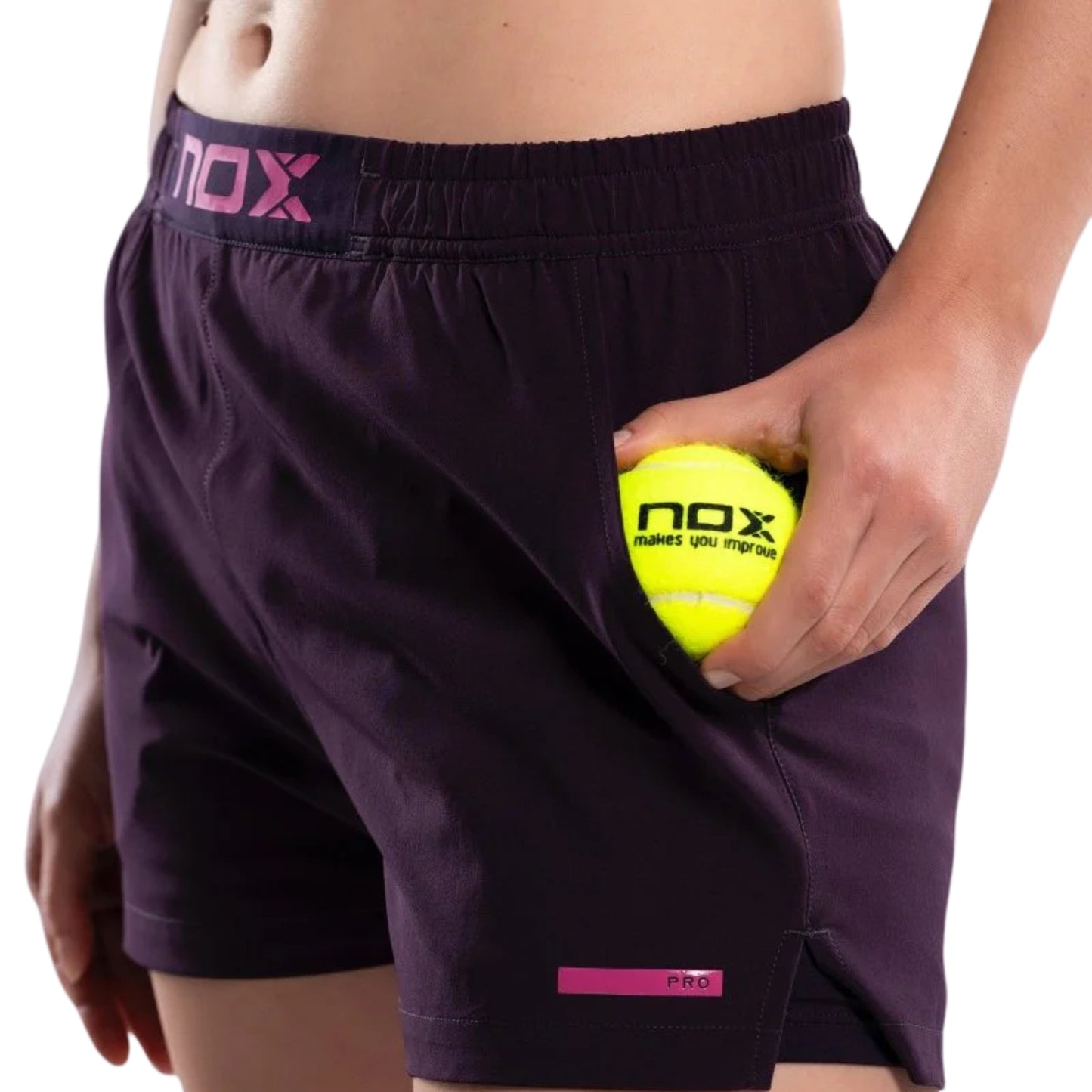 NOX Women's Pro Deep Purple Shorts - Ball