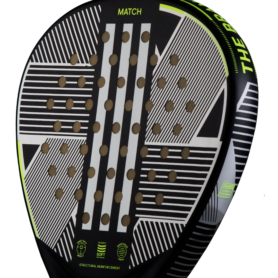 Adidas Match 3.3 Padel Racket - Lime Face
