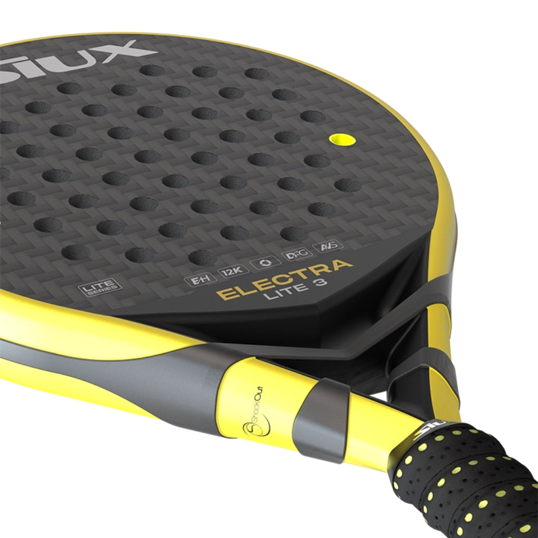 Siux Electra ST3 Lite Padel Racket - Face