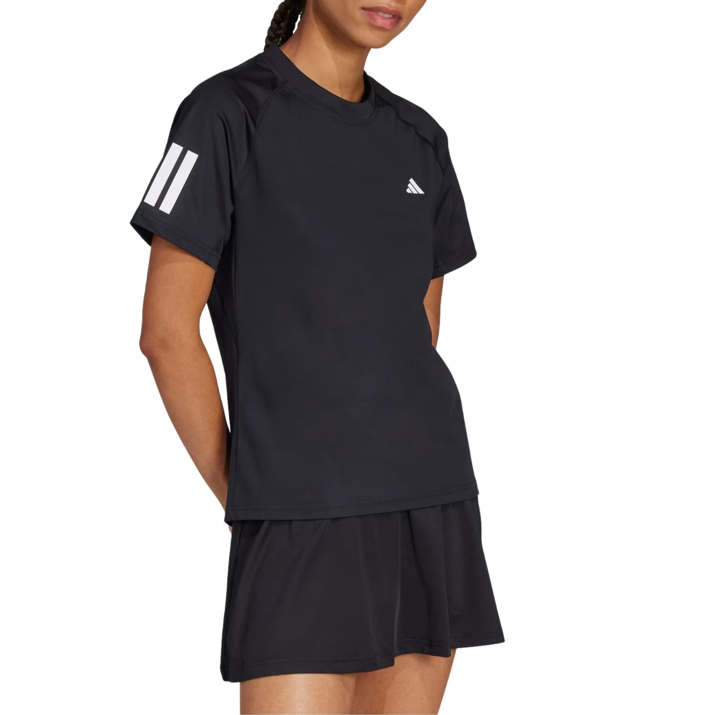 Adidas Club 3-Stripes Tee Women - Black