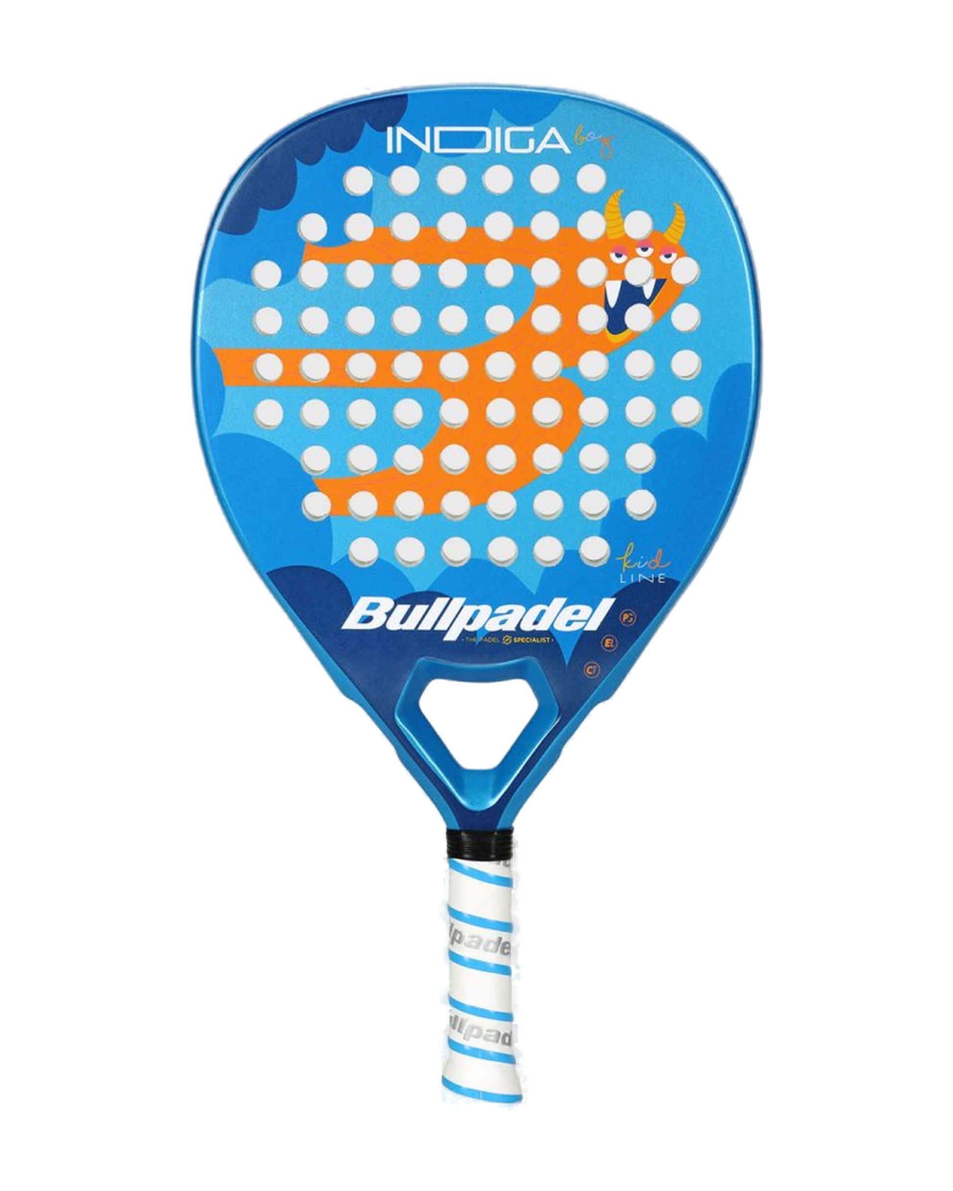 Bullpadel Indiga Boy 26 Junior Padel Racket - Front
