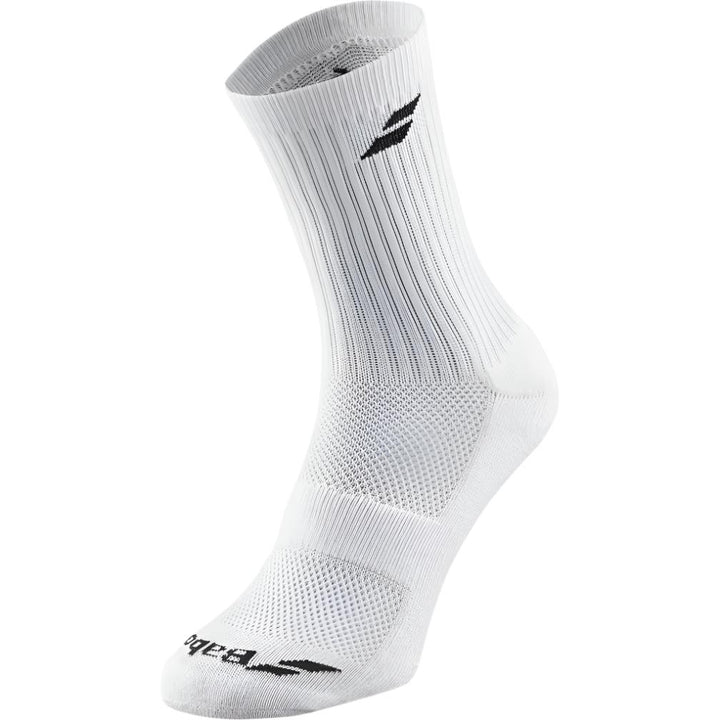 Babolat Padel Socks - 3 Pack — White