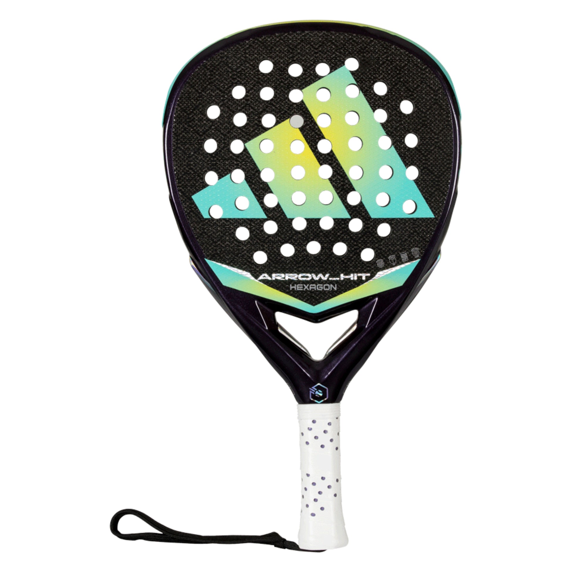 Adidas Arrow HIT Carbon Hexagon Cup Padel Racket - Face