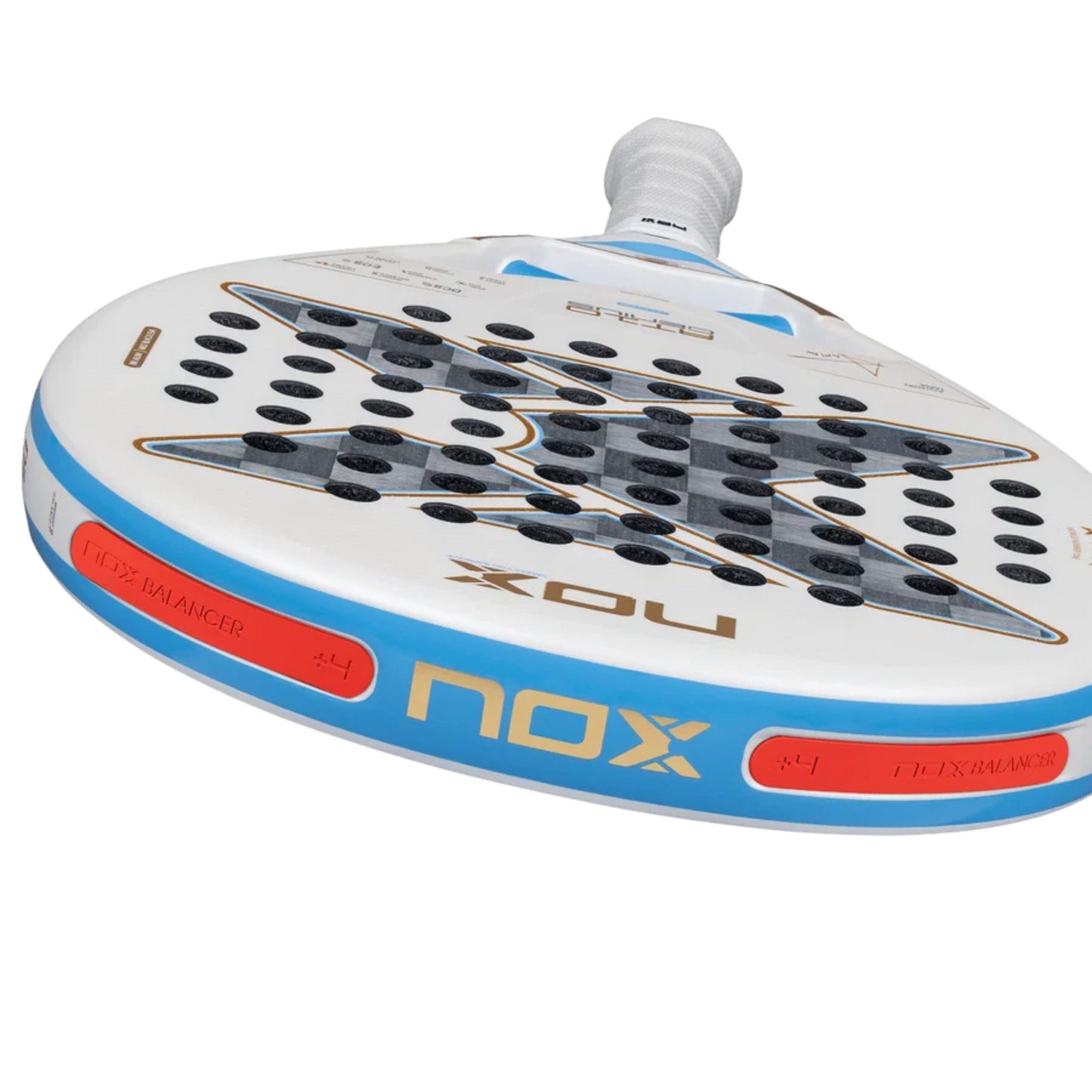 NOX AT10 Genius 18K Alum Buenos Aires Exclusive Edition 2026 Weight Balance frame detail
