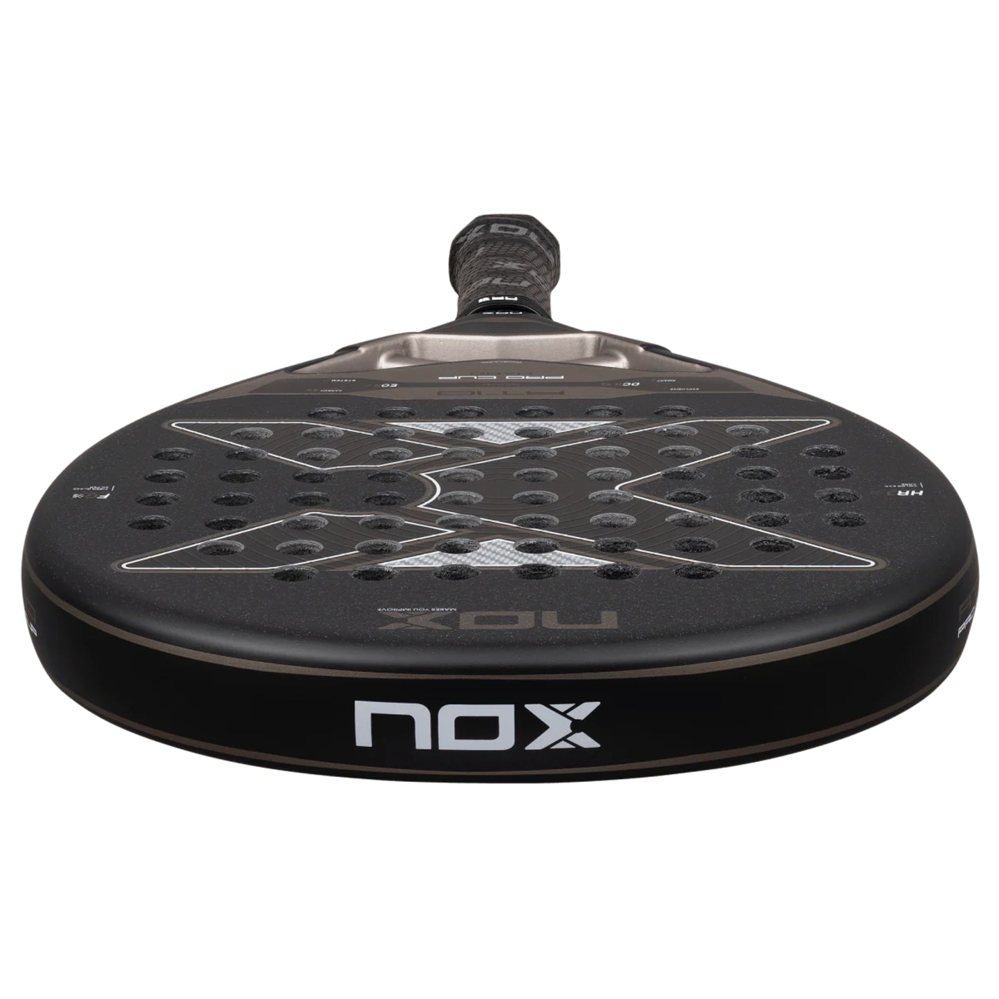NOX AT10 Pro Cup Hard 2026 Padel Racket - Top