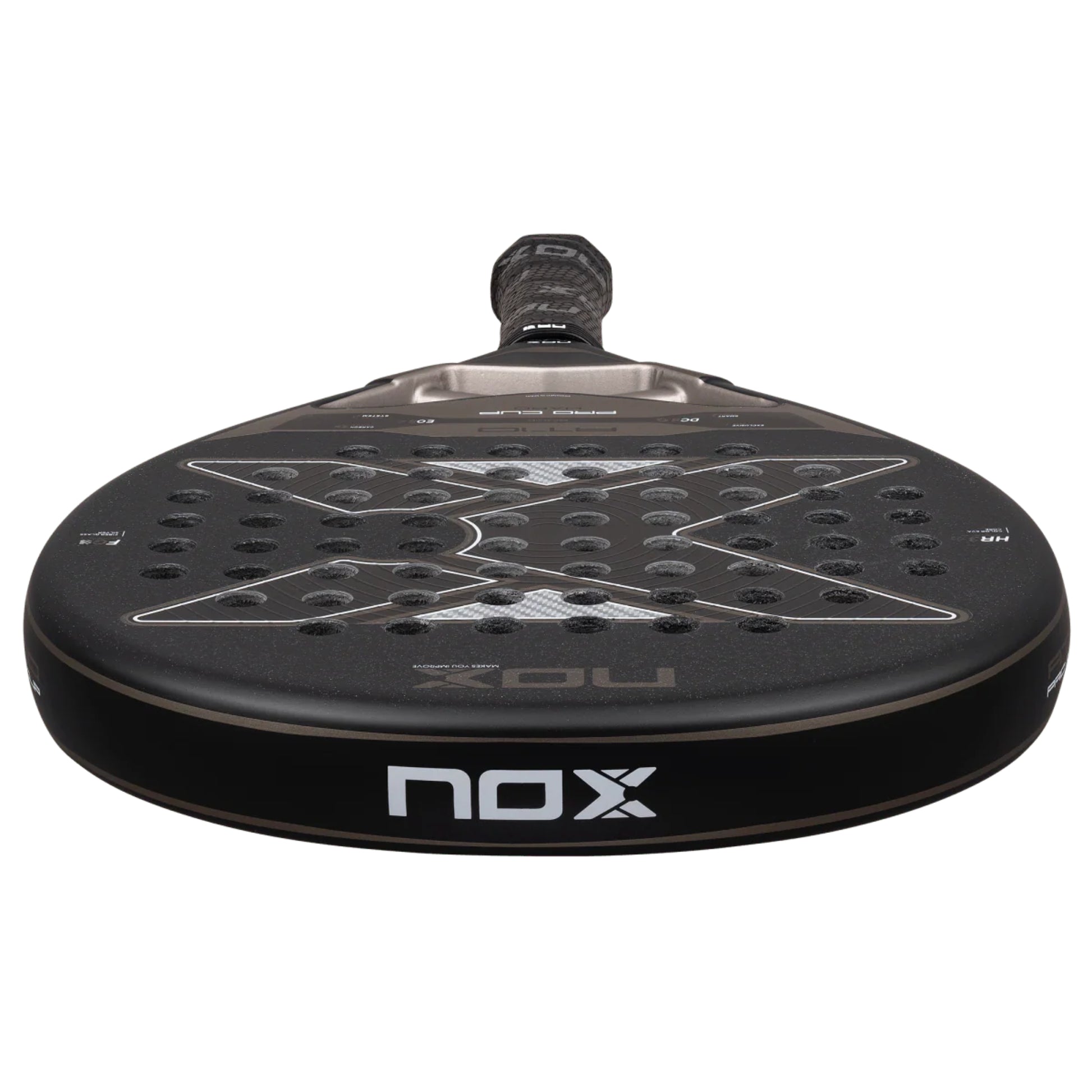 NOX AT10 Pro Cup Hard 2026 Padel Racket - Top