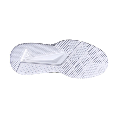 Adidas Courtquick Padel Shoes - White/Lucid Orange - outsole