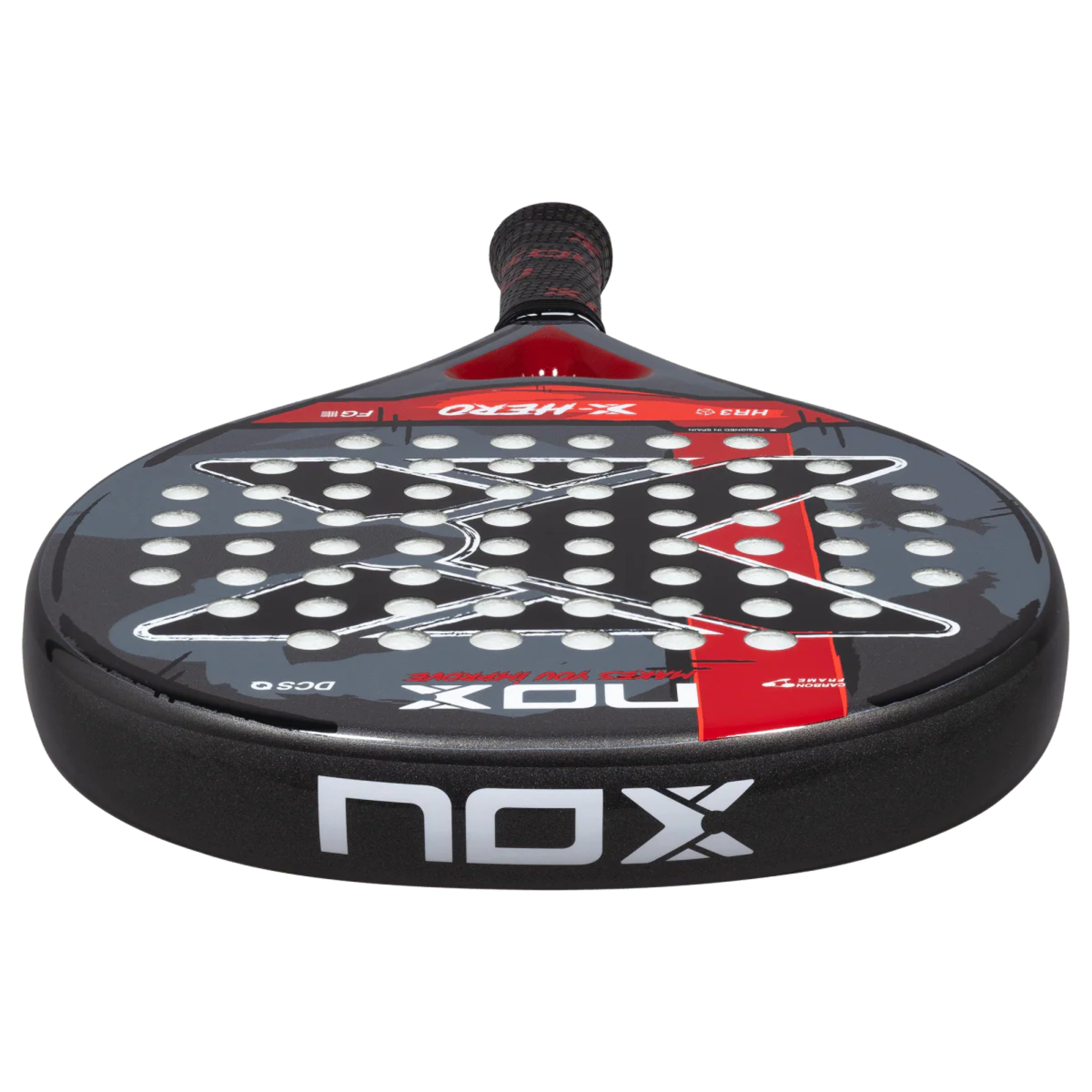 NOX X-Hero Red 2026 Padel Racket | PadelZone