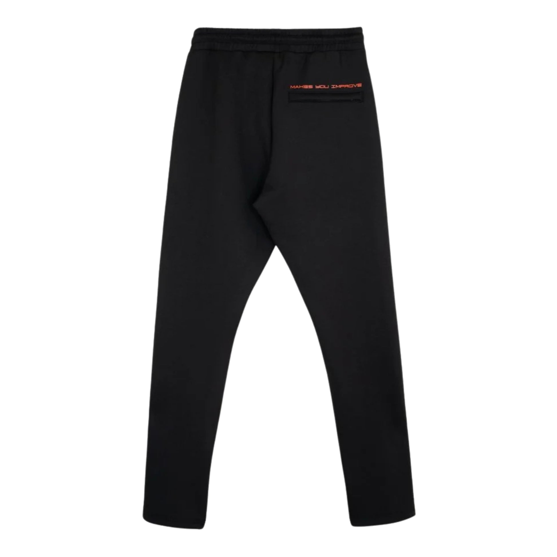 NOX Men's Long Pants - Black - Full Back